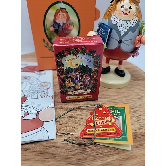 New In Box Orignial DUFTL Mannchen Incense Smoker, Teacher - Kathe Wohlfahrt - Picture 3 of 10
